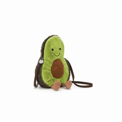 Jellycat Amuseables Avocado Bag Australia | 604857DXQ